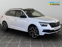 White Used 2022 Skoda Kamiq Monte Carlo SUV | £15,995 (Fair price)
