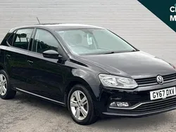 Black Used 2017 VW Polo Edition Hatchback | £9,715 (Fair price)