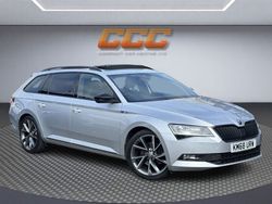 Silver Used 2018 Skoda Superb SportlinePlus Estate | £13,990 (Good price)