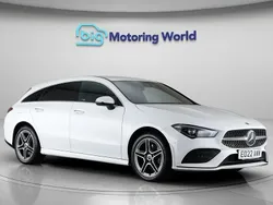 White Used 2022 Mercedes CLA250e AMG Line Premium Sedan | £21,700 (Fair price)