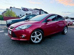 Red Used 2013 Ford Focus Zetec Hatchback | £3,999 (Expensive)