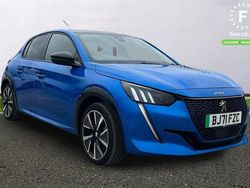 Blue Used 2021 Peugeot e-208 GTi Hatchback | £12,499 (Fair price)