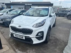 White Used 2021 Kia Sportage 2 SUV | £16,799 (A bit pricey)