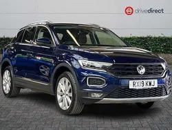 Blue Used 2019 VW T-Roc SEL SUV | £18,450 (Good price)