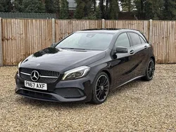 Black Used 2017 Mercedes A200 AMG line Hatchback | £12,100 (Fair price)