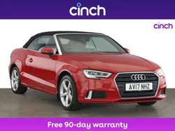 Red Used 2017 Audi A3 Cabriolet Sport Cabriolet | £13,099 (Fair price)