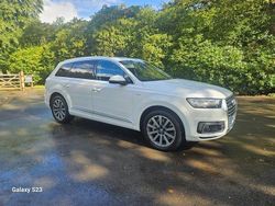 White Used 2017 Audi Q7 Advanced SUV | £14,990