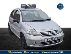 Silver Used 2003 Citroën C3 Hatchback | £2,000