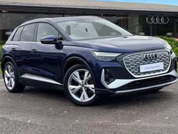 Blue Used 2021 Audi Q4 e-tron S-Line SUV | £19,990