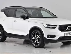 Crystal white Used 2021 Volvo XC40 R-Design SUV | £21,750 (Good price)