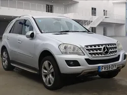 Silver Used 2009 Mercedes ML300 SUV | £2,495 (A bit pricey)