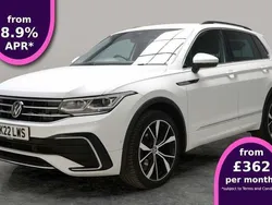 White Used 2022 VW Tiguan R-line SUV | £24,700 (Good price)