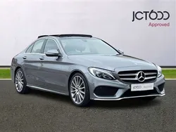 Grey Used 2017 Mercedes C200 AMG Line Premium Sedan | £15,000