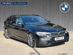 Black Used 2019 BMW 530 M Sport Estate | £22,499 (Fair price)