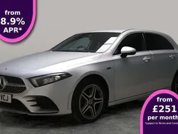 Silver Used 2021 Mercedes A250 AMG line Hatchback | £17,525 (Good price)