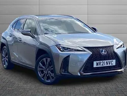 Sonic titanium Used 2021 Lexus UX 250h Sport Line SUV | £21,999 (Fair price)