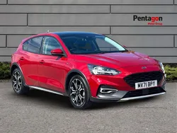 Red Used 2021 Ford Focus Active X Hatchback | £14,995 (Fair price)