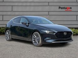 Mica jet black New 2025 Mazda 3 Exclusive-Line Hatchback | £21,495