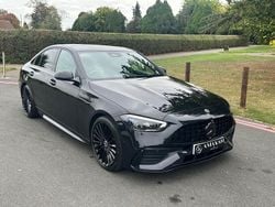 Black Used 2022 Mercedes C220 AMG Line Premium Sedan | £29,990 (A bit pricey)