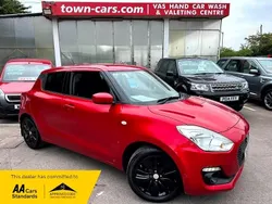 Red Used 2018 Suzuki Swift SZ-T Hatchback | £7,499 (Expensive)