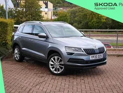 Business grey metallic Used 2020 Skoda Karoq SE L SUV | £18,495 (Fair price)