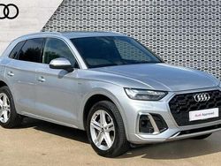 Silver Used 2022 Audi Q5 S-Line SUV | £30,783 (Fair price)