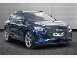 Blue Used 2024 Audi Q4 e-tron Black Edition SUV | £43,950
