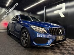 Blue Used 2017 Mercedes C43 AMG Premium Plus Sedan | £21,995 (Fair price)