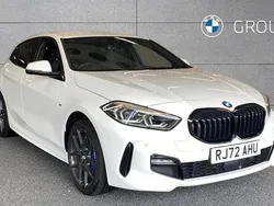 White Used 2022 BMW 118 M Sport Hatchback | £21,795 (Fair price)