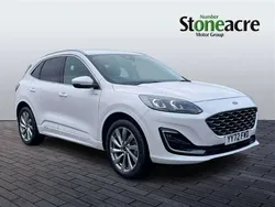 White Used 2022 Ford Kuga Vignale SUV | £23,990 (Expensive)