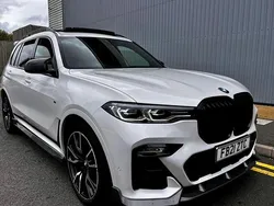 White Used 2021 BMW X7 M Sport SUV | £46,950 (Good price)