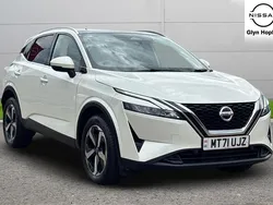 White Used 2021 Nissan Qashqai N-Connecta SUV | £21,294 (A bit pricey)