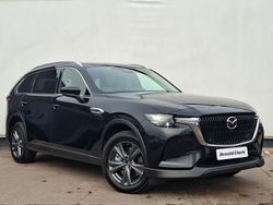 Black New 2025 Mazda CX-80 Exclusive-Line SUV | £41,998 (Fair price)