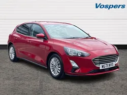 Red Used 2021 Ford Focus Titanium Hatchback | £12,450 (Fair price)