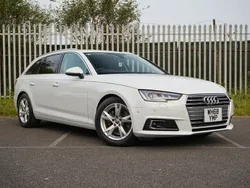 White Used 2018 Audi A4 S-Line Estate | £12,495 (Fair price)