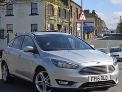 Silver Used 2016 Ford Focus Titanium Hatchback | £4,789 (Fair price)
