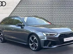Grey Used 2023 Audi A4 Black Edition Estate | £28,456 (A bit pricey)