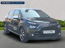 Black Used 2023 Citroën C3 PureTech Hatchback | £10,566 (Fair price)