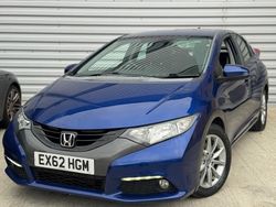 Blue Used 2012 Honda Civic EX Hatchback | £3,490 (Fair price)