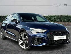 Blue Used 2024 Audi S3 Black Edition Hatchback | £38,985 (A bit pricey)