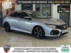 Silver Used 2019 Honda Civic SR Hatchback | £13,140 (Good price)