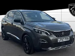 Grey Used 2017 Peugeot 3008 GT-line Estate | £12,351 (Fair price)