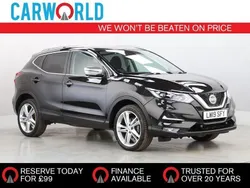 Black Used 2019 Nissan Qashqai N-Motion SUV | £10,990 (Good price)