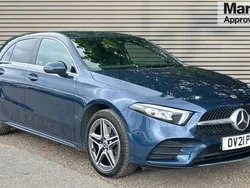 Blue Used 2021 Mercedes A250 Executive Hatchback | £18,819 (Good price)