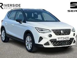 White Used 2023 Seat Arona Xperience SUV | £15,890 (Fair price)