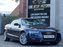 Blue Used 2013 Audi A5 Cabriolet Cabriolet | £7,995 (Fair price)