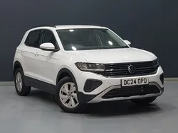 White New 2024 VW T-Cross Life SUV | £22,998 (Good price)