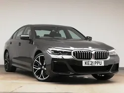 Grey Used 2021 BMW 530e M Sport Sedan | £21,998 (A bit pricey)