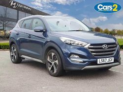 Blue Used 2017 Hyundai Tucson Edition SUV | £12,990 (Fair price)