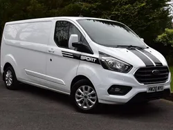 White Used 2020 Ford Transit Custom Limited Van | £14,750 (Fair price)